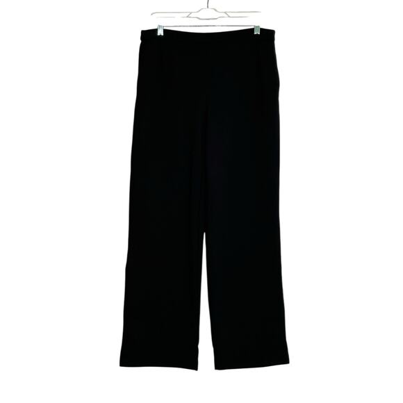 Rachel Zoe black wide legs pull on high waist pants size 10 - Picture 1 of 11
